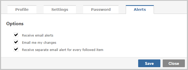 Individual follower alerts
